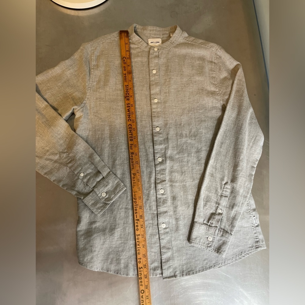 Only & sons - Mens - brushed cotton shirt - Picture 2 of 8